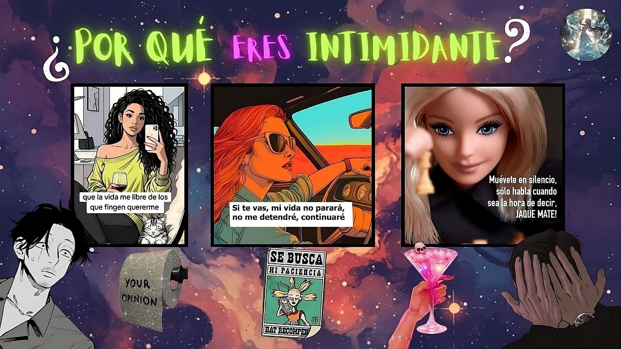 ¿POR QUÉ ERES INTIMIDANTE?🔮Tarot Interactivo🔮