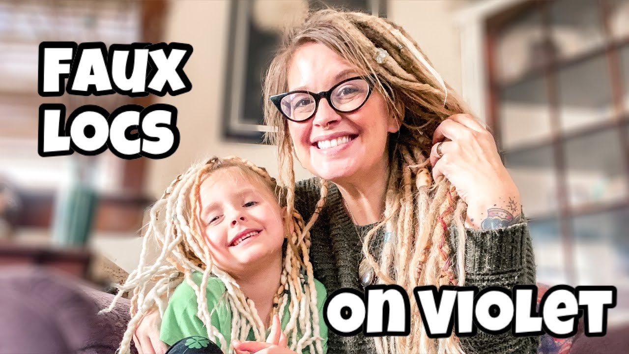 Sectioning Hair for Dreadlocks and Adding Faux Dreadlocks