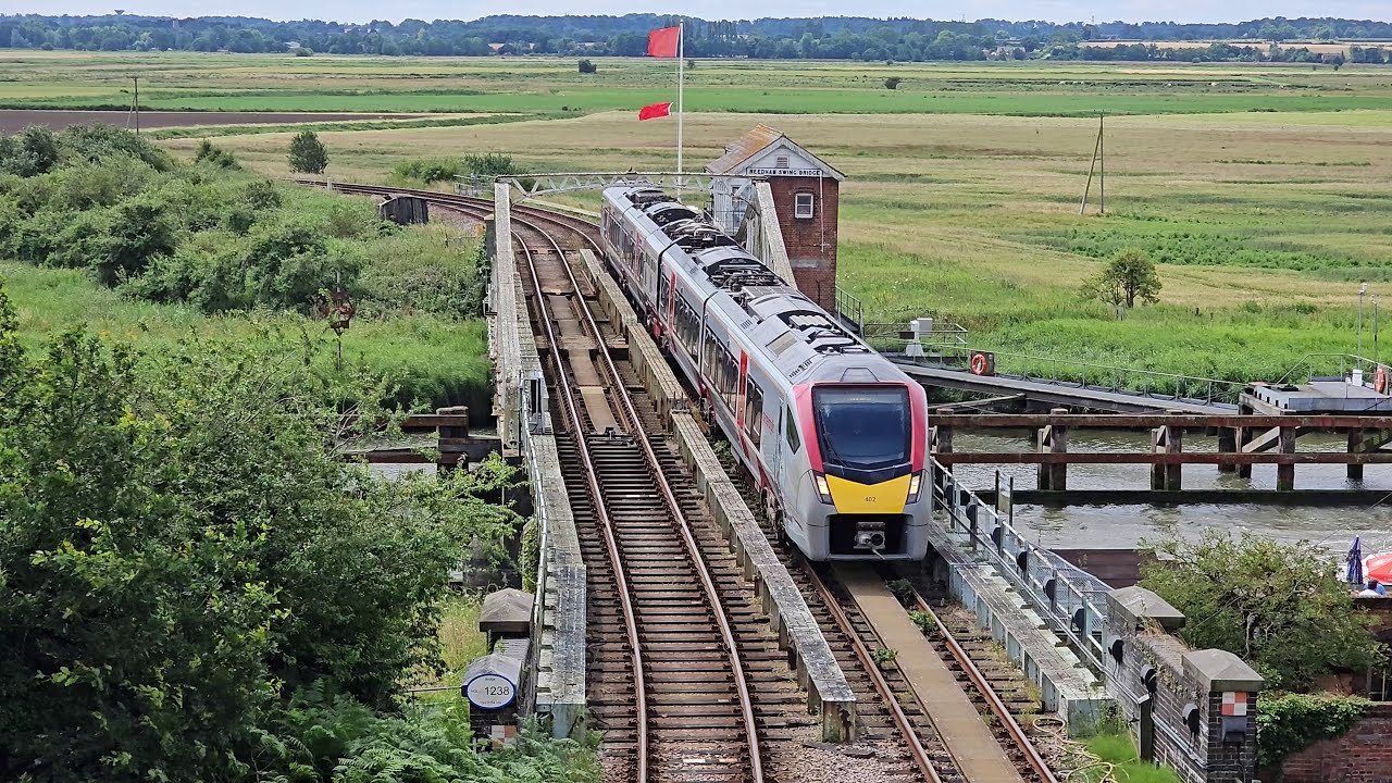 The 4 Railway Swing Bridges of East Anglia