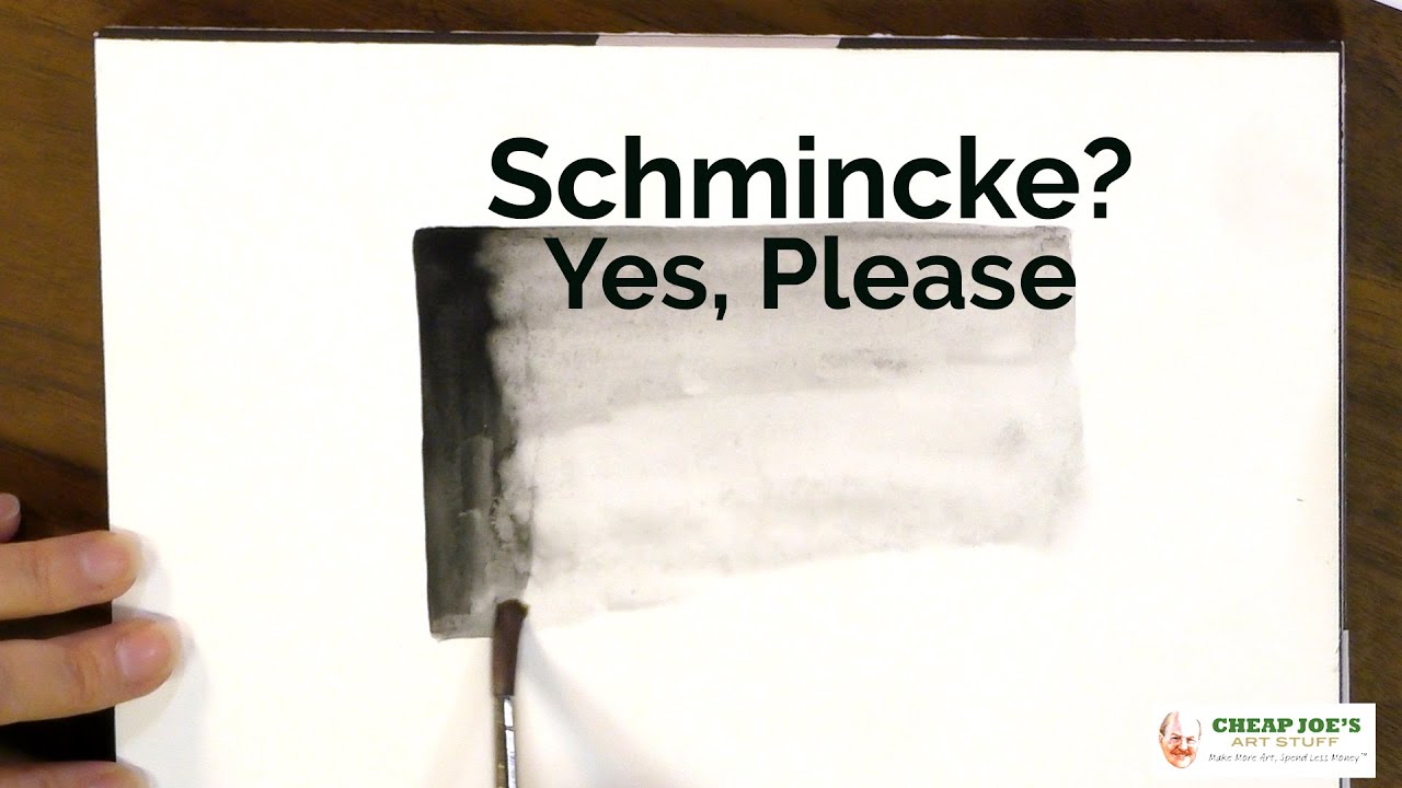 Cheap Joe's 2 Minute Art Tips - Schmincke? Yes, Please