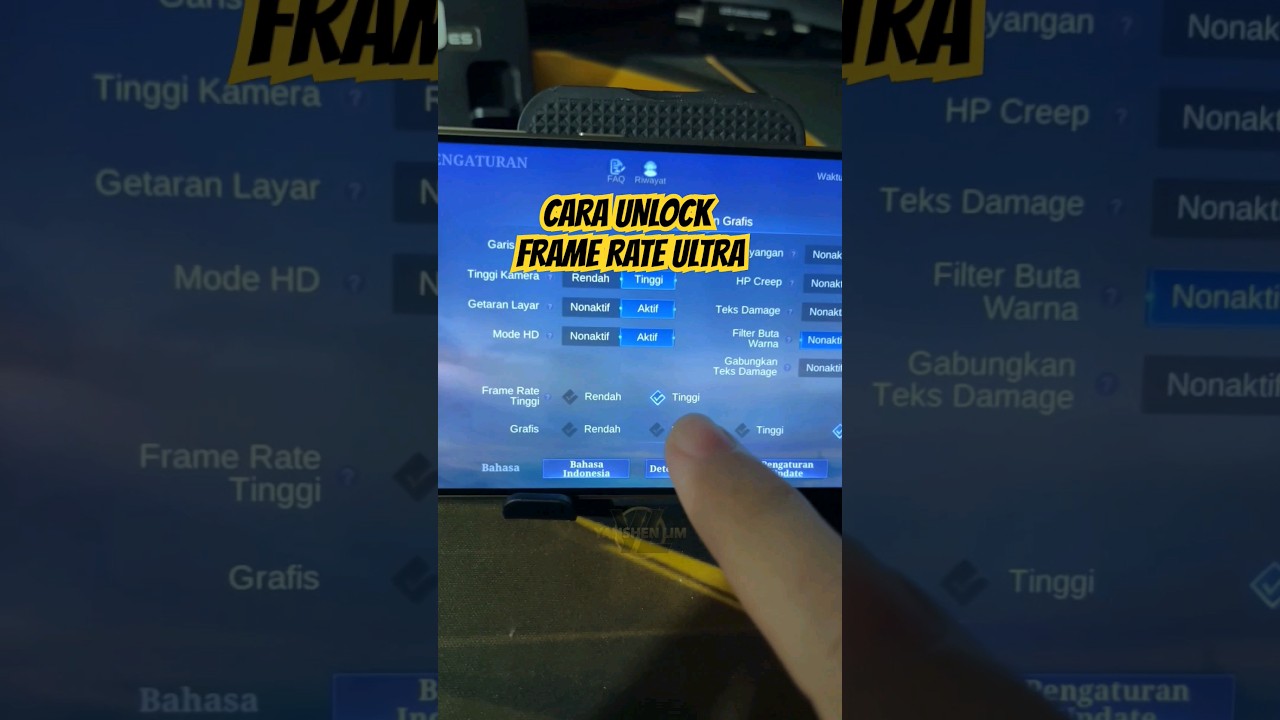 BIAR Refresh RATE NYA LENGKAP SAMPE KE ULTRA #shorts #mlbb #yanshenlim