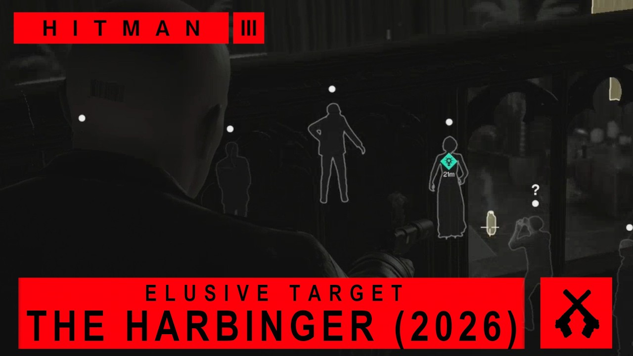 The Harbinger Elusive Target Default Loadout Silent Assassin Suit Only Route