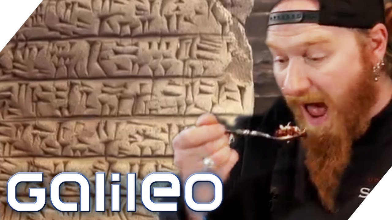 Das älteste Rezept der Welt: Wie wurde vor 4000 Jahren gekocht? | Galileo | ProSieben