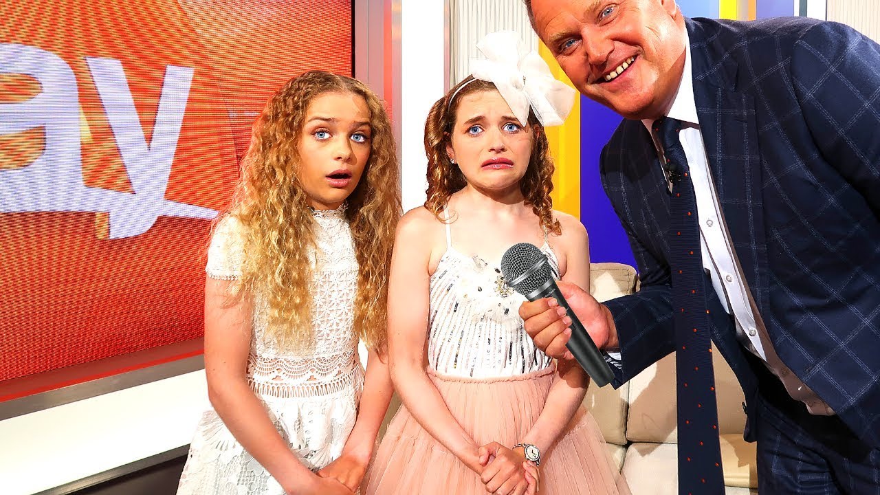 Trying Not To Get Nervous On LIVE TV