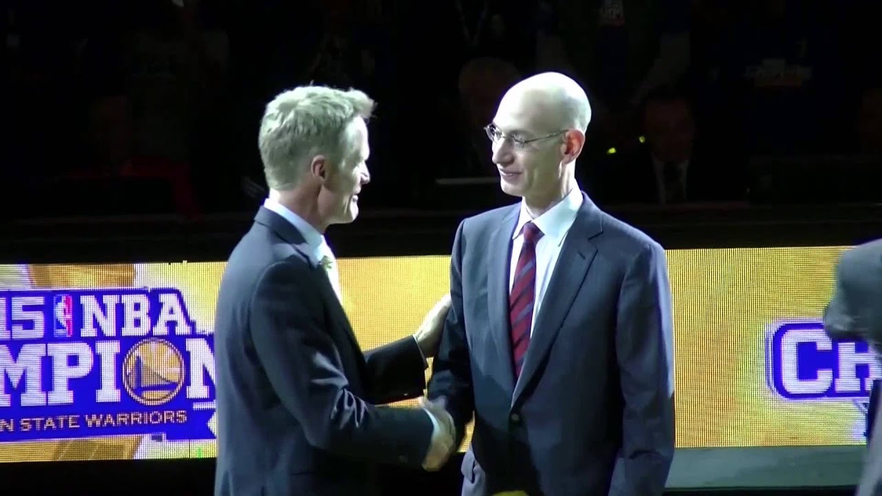 Golden State Warriors NBA champions rings ceremony