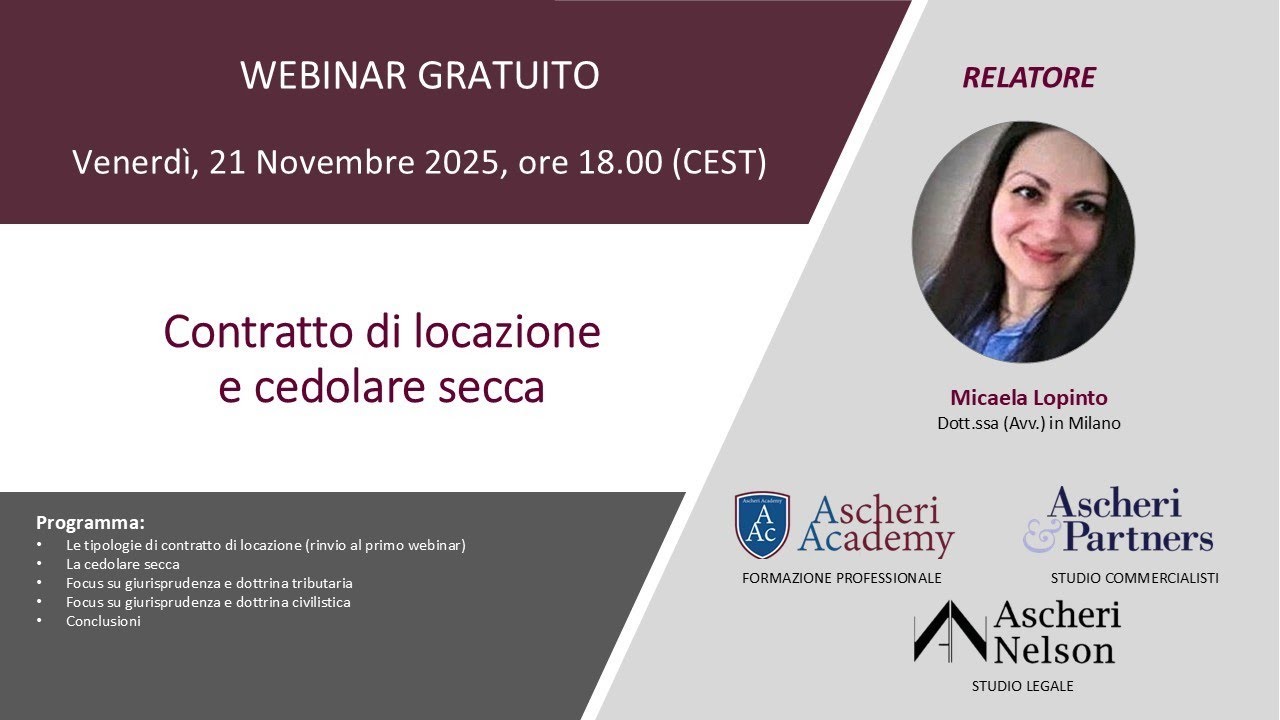 Contratto di locazione e cedolare secca