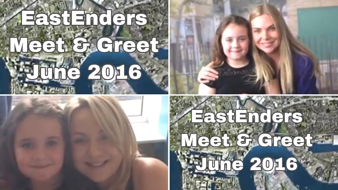 Eastenders meet and greet Rita Simons Samantha Womack and more  June 2016
