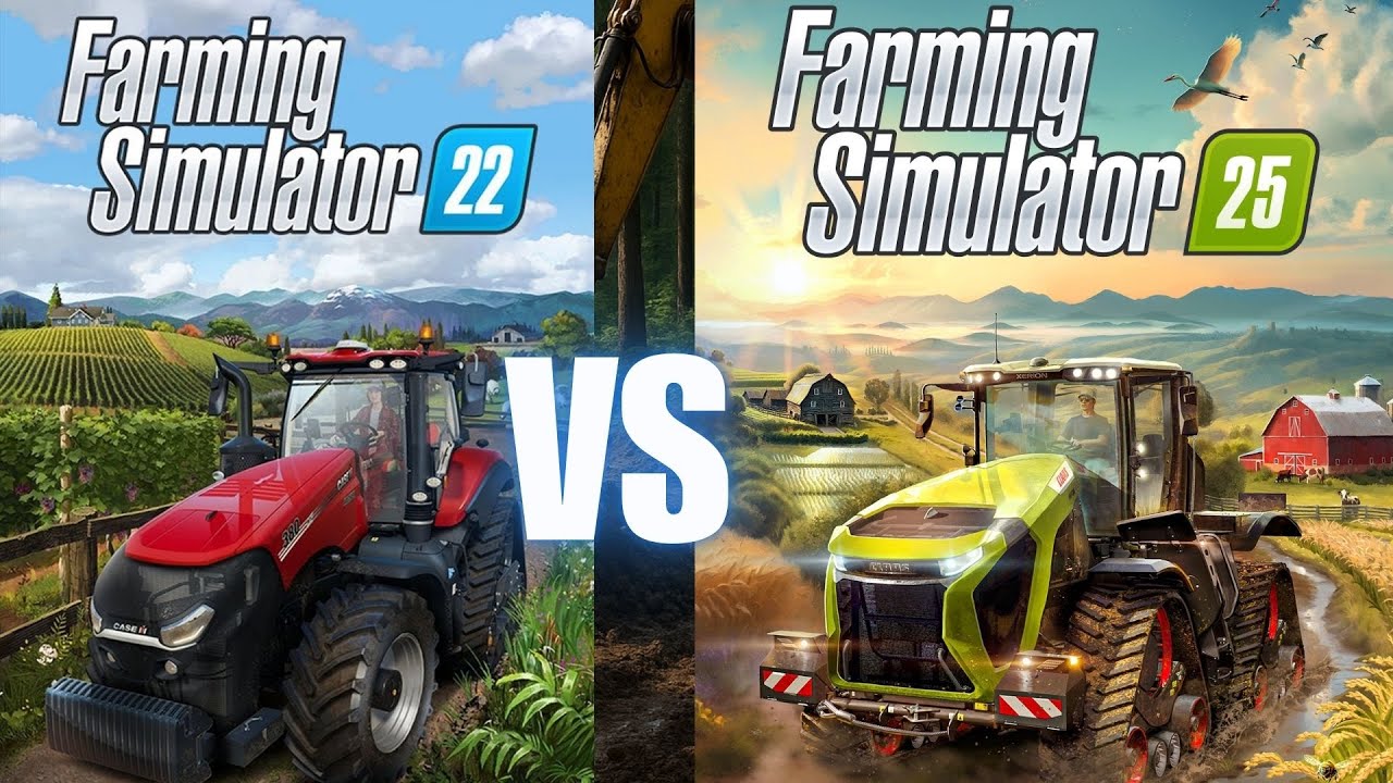 Сравнение FS25 и FS22 — ответы на самые важные вопросы! Решения для Farming Simulator