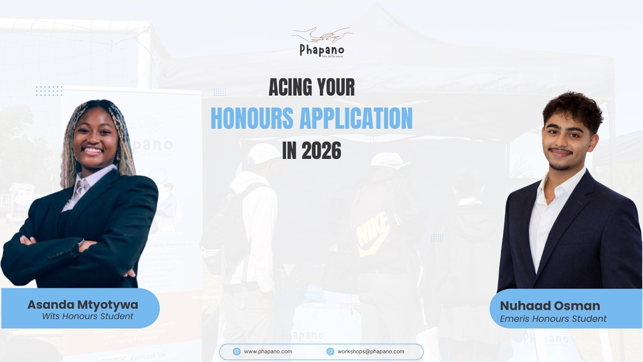 Acing Your Honours Application in 2026