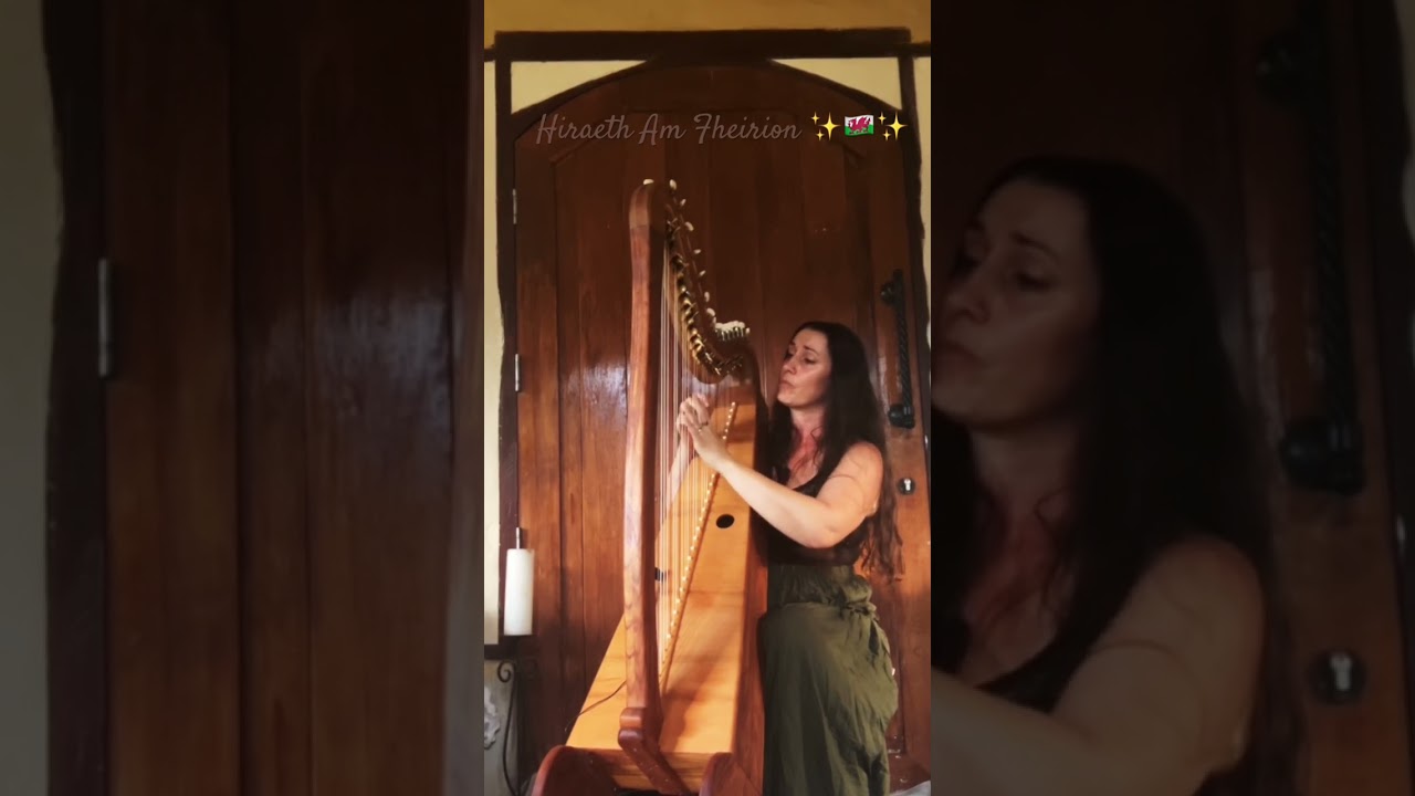 Hiraeth Am Fheirion ✨🏴󠁧󠁢󠁷󠁬󠁳󠁿✨A Welsh sailor longing for his homeland #welshmusic #harp