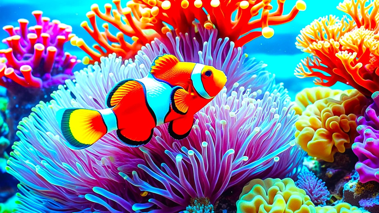 The Best 4K Aquarium - Explore the Stunning World of Sea Jellyfish and Beautiful Coral Reef Fish. #8