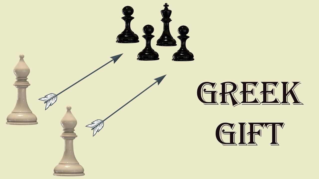 Greek Gift Sacrifice in Chess (Middlegames)