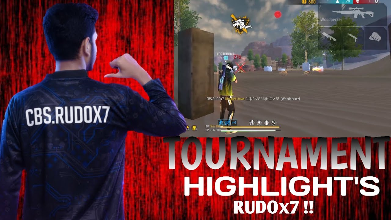 Tournament Highlight's  || Team: CYBER BULL'S ESP ||  FT.RUDOx7 
