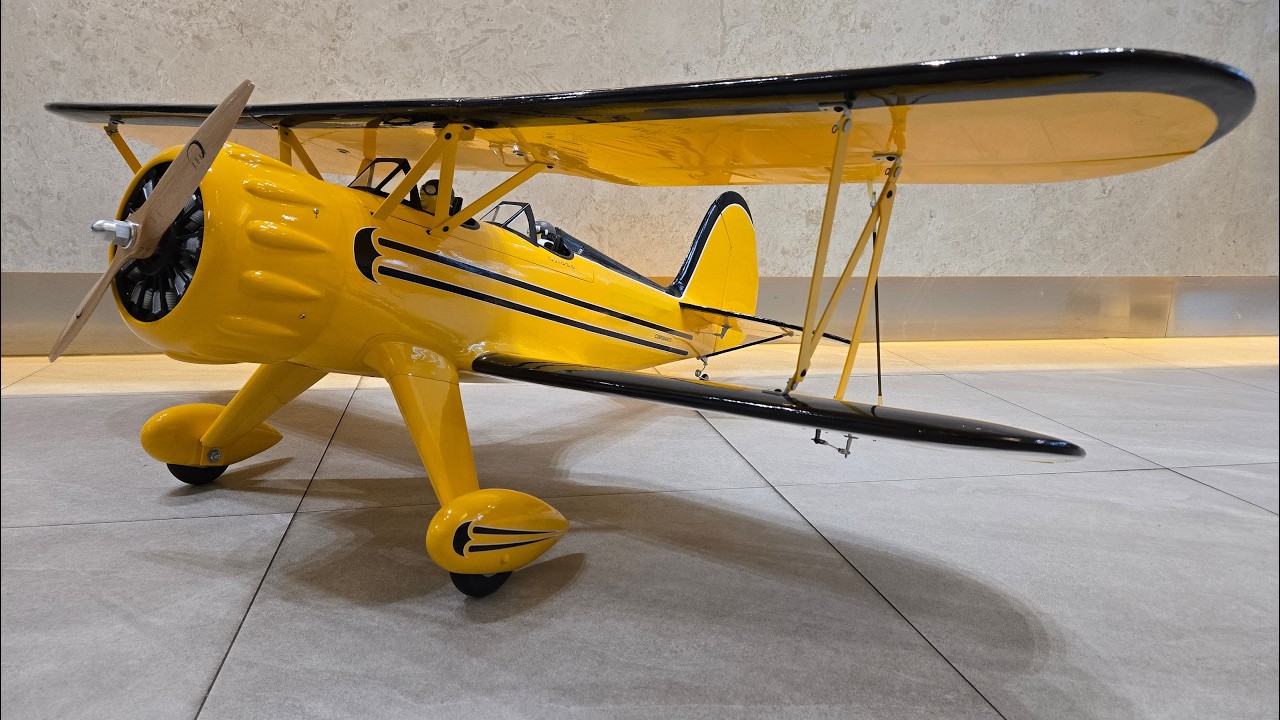 Phoenix Waco 1600mm Custom Scheme - Maiden Flight
