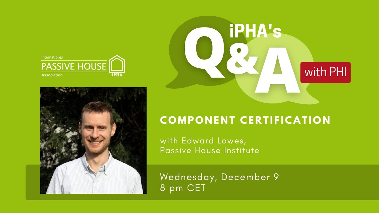 iPHA Q&A Session with PHI: Component Certification with Edward Lowes
