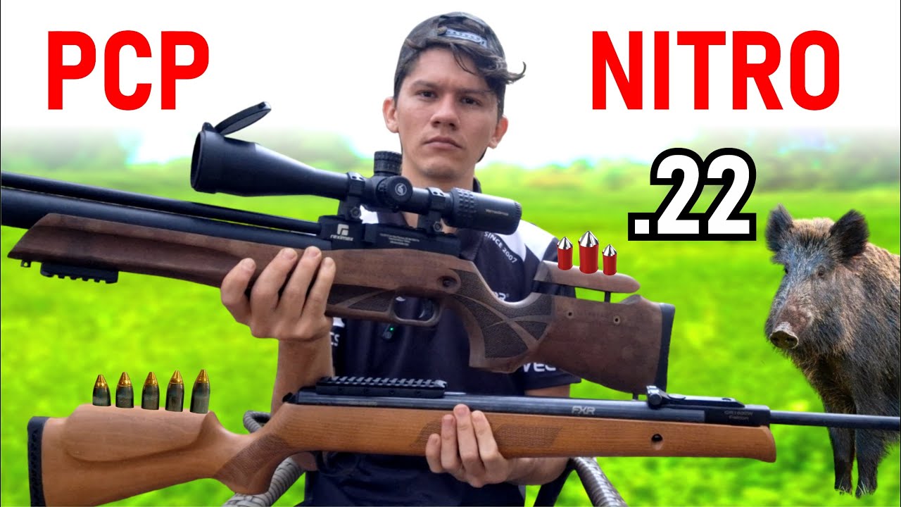PCP ou GÁS RAM? Carabina gás ram mais forte vs PCP Potente! 