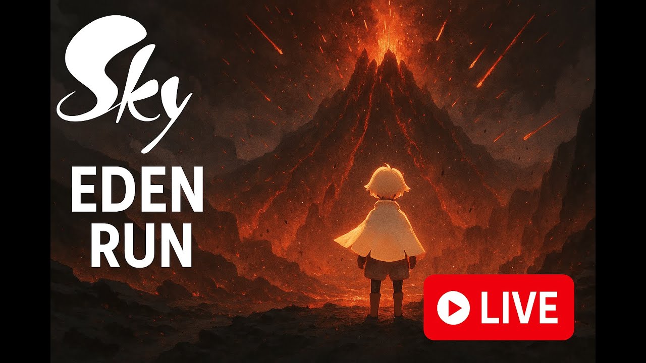 Collecting Wings then Eden Run 🌠| SKY LIVE ✨|