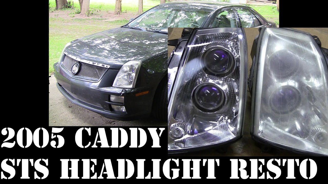 Восстановление противотуманных фар Cadillac STS 2005 года, часть 1