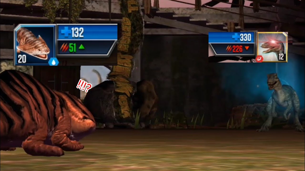 ใครจะไปตีเข้าว่ะ!  | Jurassic World The Game