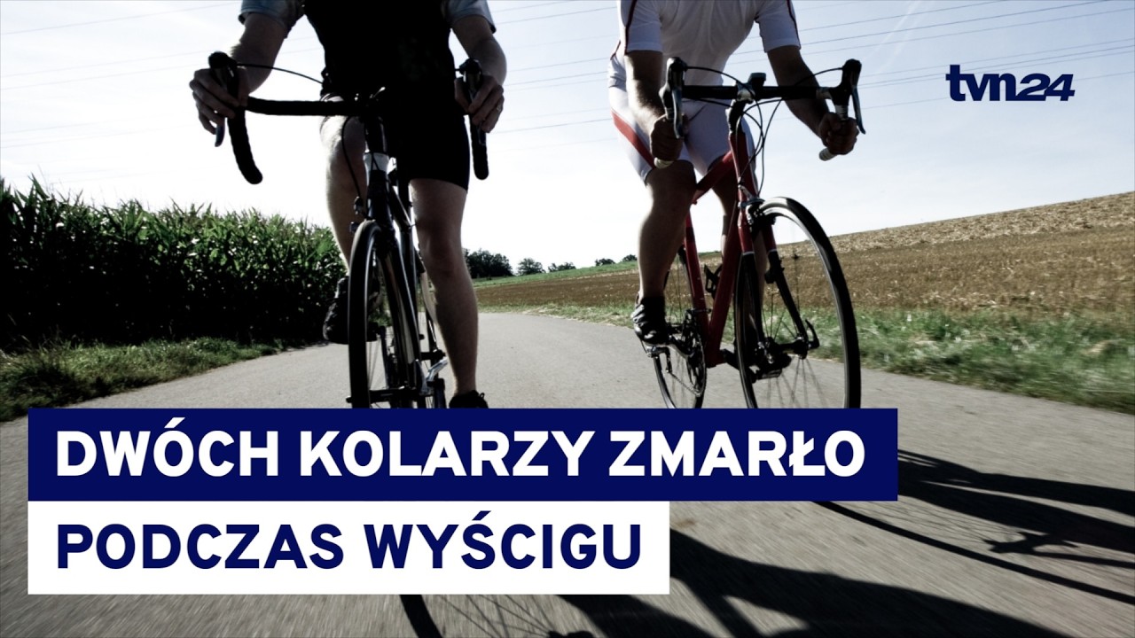 Tragiczny maraton pod Warszawą. Dw&oacute;ch kolarzy nie żyje