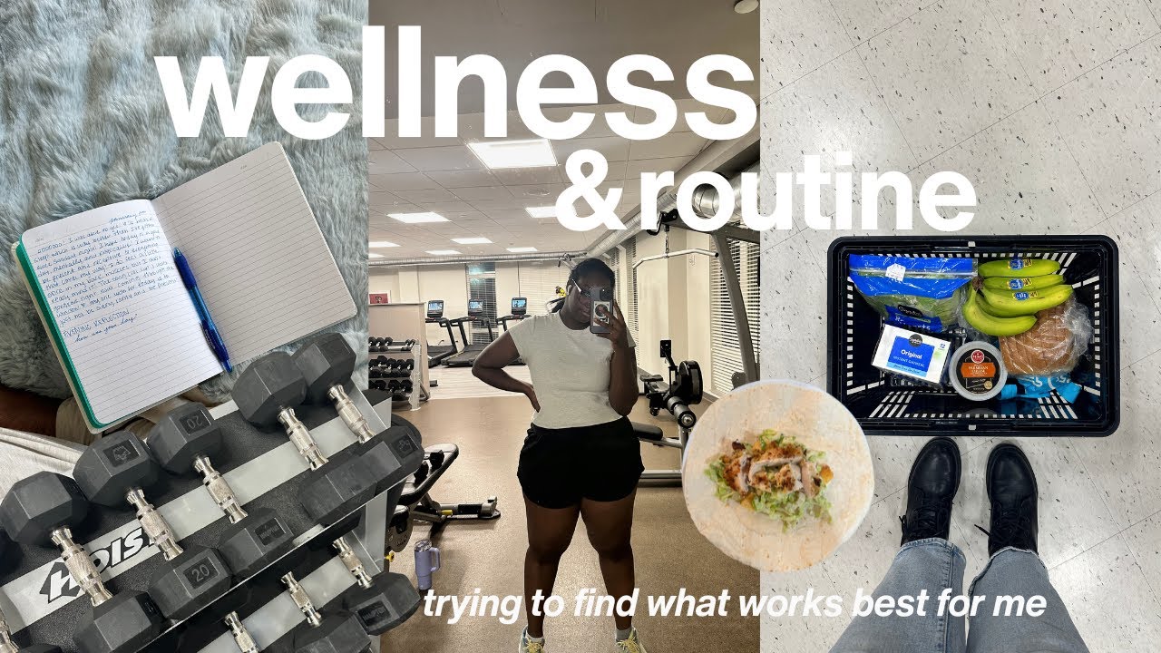 wellness vlog: new workout routine, recent habits & how I’m trying to feel my BEST