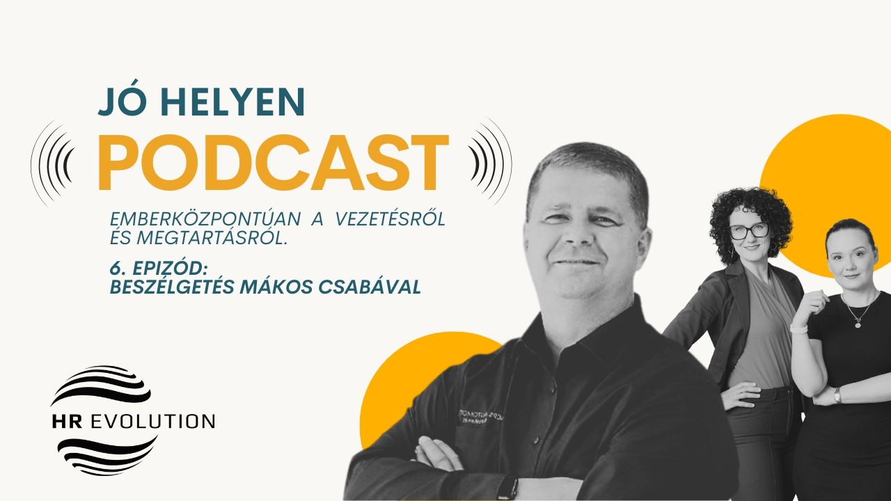 Jó helyen Podcast #6 – Hol térül meg a törődés? -  Esettanulmány Mákos Csaba ügyvezetővel