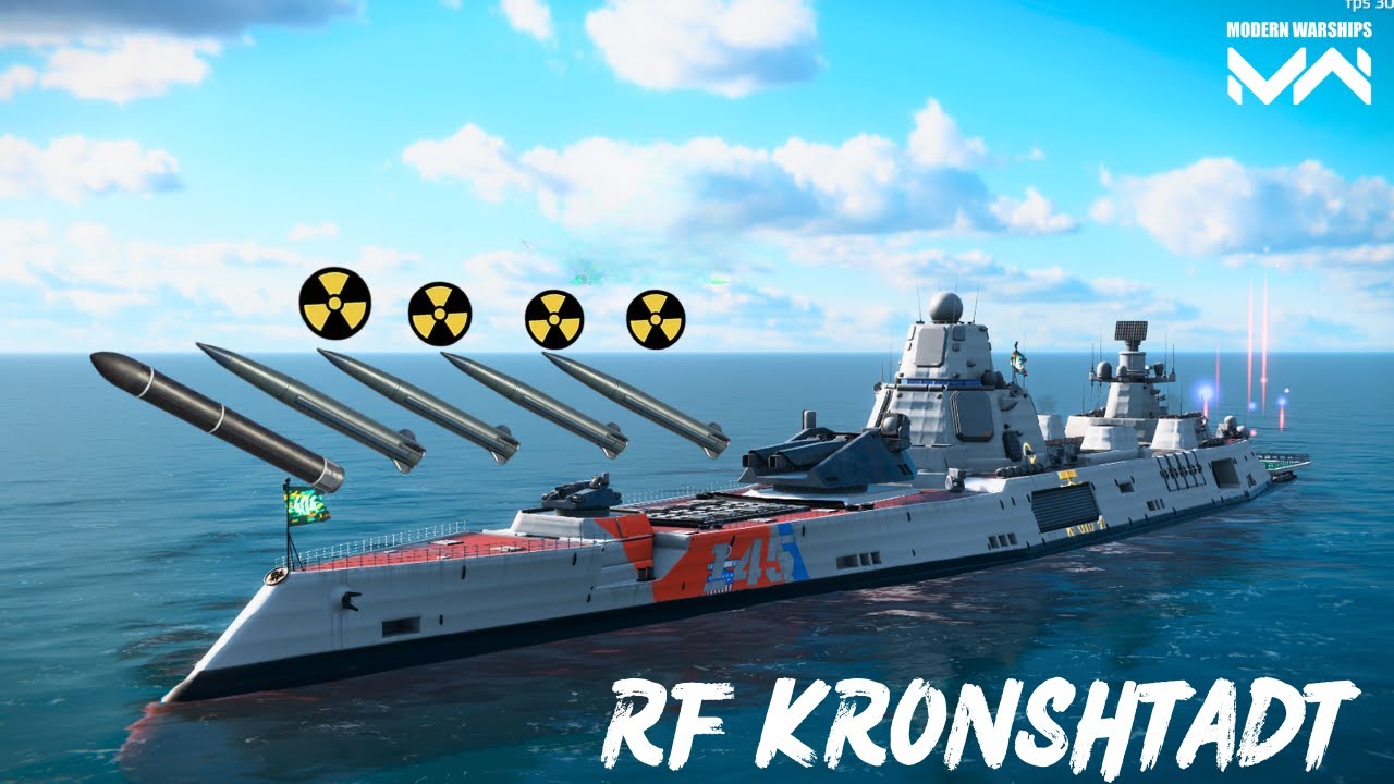 RF KRONSHTADT - With DF-12 Nuclear Build 🔥- modern warships 