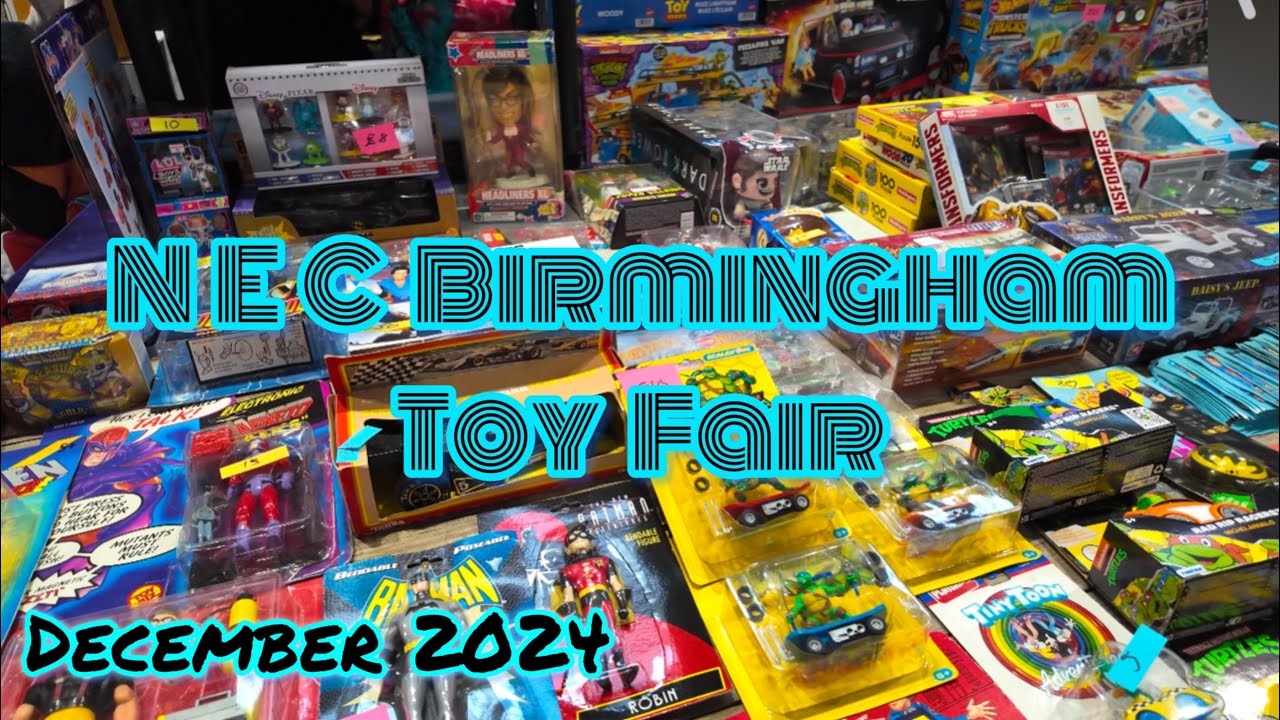 Toy Fair Tour |Toy Collectors Fair | NEC Birmingham | 27th December 2024 #vintage toys #topbunwalks 