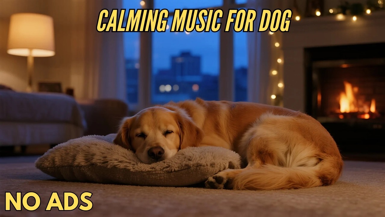 Relaxing Music for Dogs Home Alone 🐶 Dog TV for Calm and Happy Dogs