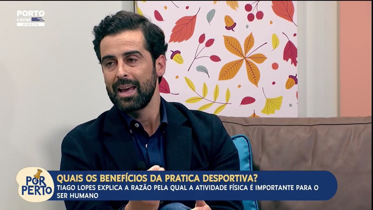 Benefícios do Exercício | Dr. Tiago Lopes em entrevista ao Porto Canal
