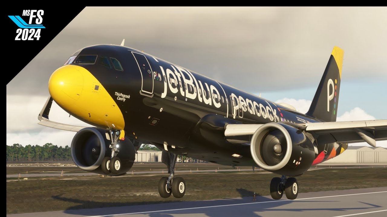 MSFS2024 | Jet Blue Peacock Inibuilds A320 V2 | Vero Beach to Pensacola FL | FSRealistic | Ultra 