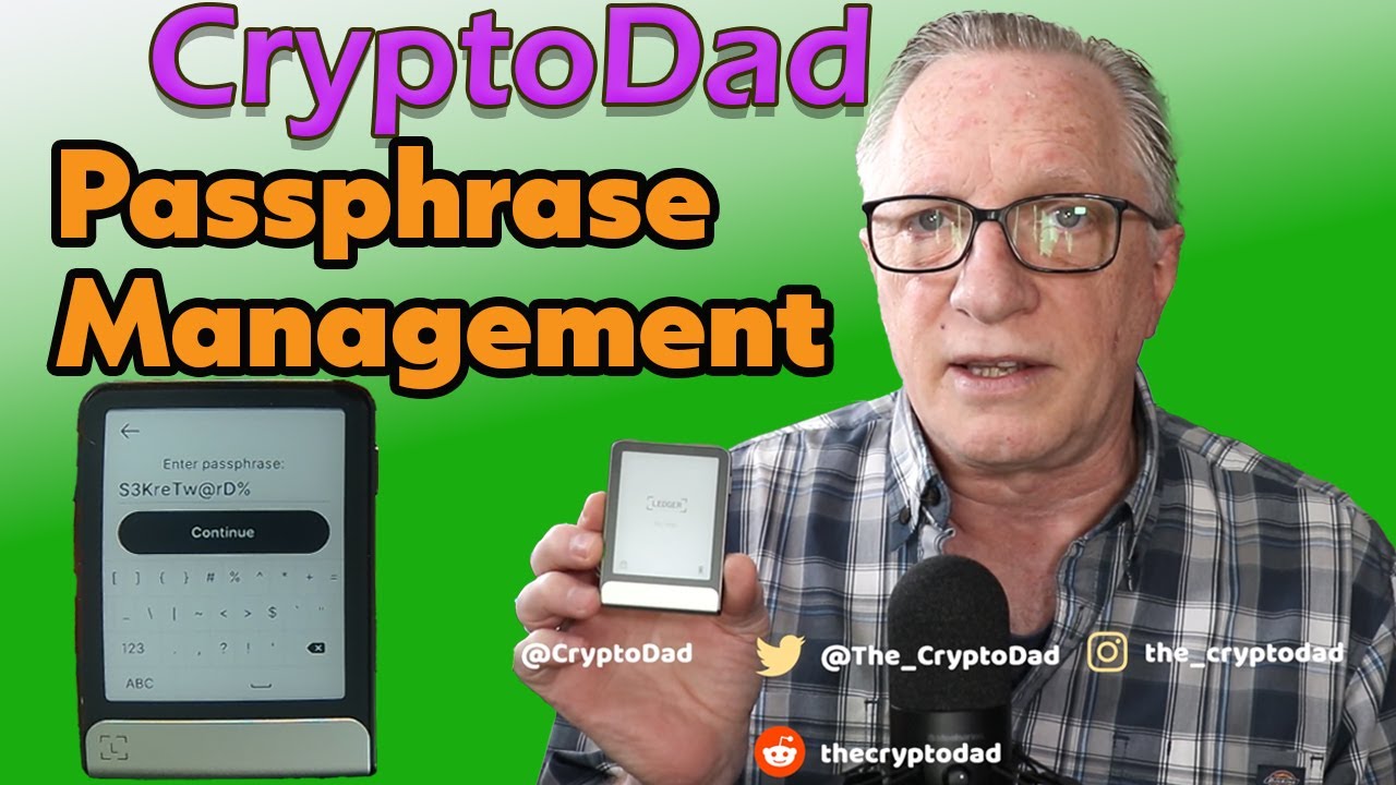 How to Manage a Passphrase on the Ledger Flex & Stax: Keep Your Crypto Secure | The CryptoDad