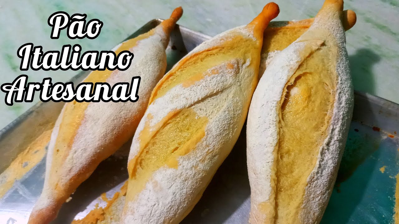 p&atilde;o italiano artesanal