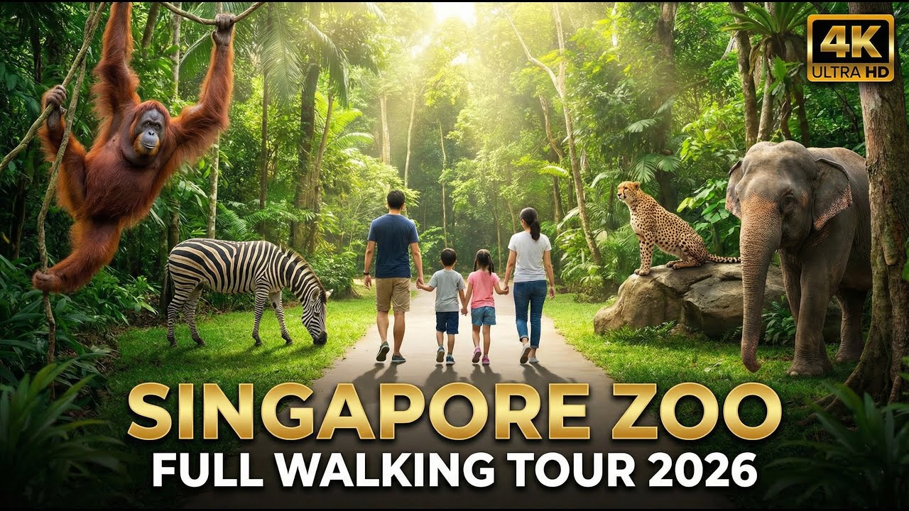 Singapore Zoo Walking Tour 2026: Full Experience at the World's Best Rainforest Zoo #sg #wildlife