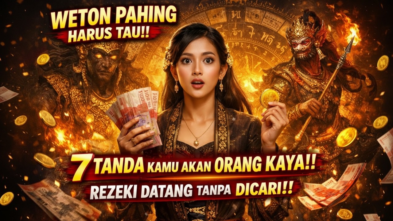 WETON PAHING HARUS TAHU‼️ 7 TANDA KAMU AKAN JADI ORANG KAYA‼️