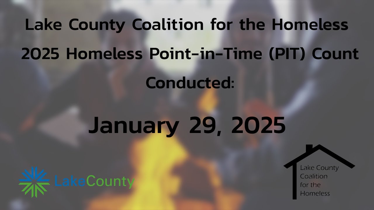 Lake County Point in Time count 2025