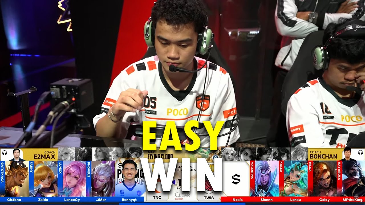 TNC vs TWISTED GAME 5 | MPL PH S16 PLAYOFFS | Day 1