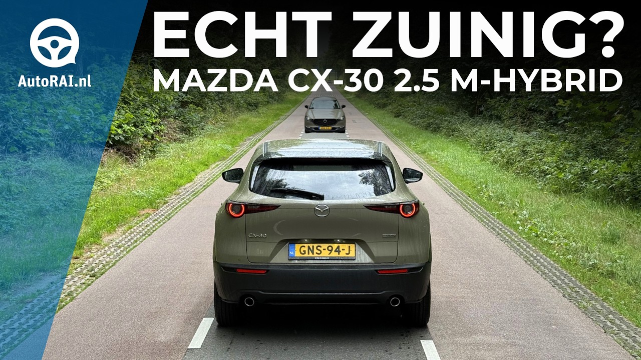 Mazda CX-30 2.5 mild-hybrid (2025), eigenwijs is ook wijs - AutoRAI TV