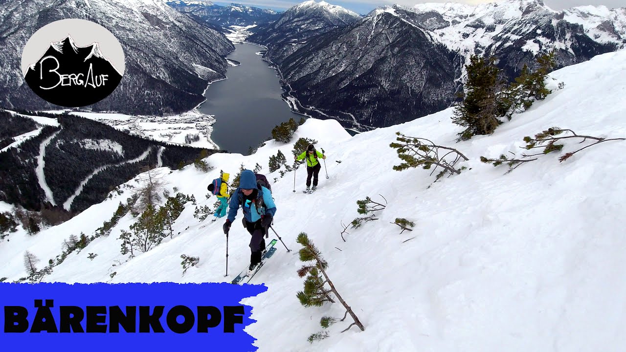 Skitour Bärenkopf mit Ausblick auf den Achensee
