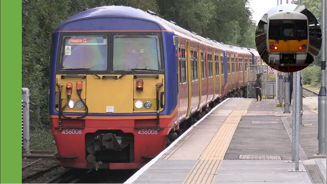 Class 455 & 456 at Hampton Court