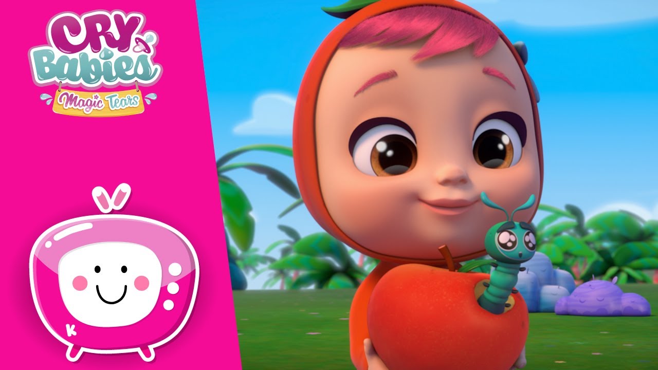 🐛 The Little WORM 🐛 TUTTI FRUTTI 🍉 CRY BABIES 💧 MAGIC TEARS 💕 CARTOONS in ENGLISH