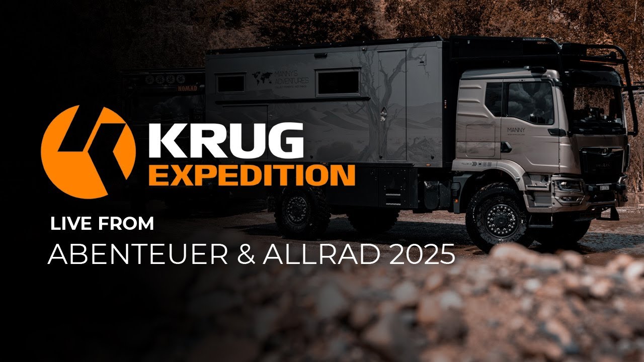 Vorstellung MAN TGM 18.320/Krug Expedition, live von der Abenteuer Allrad 2025