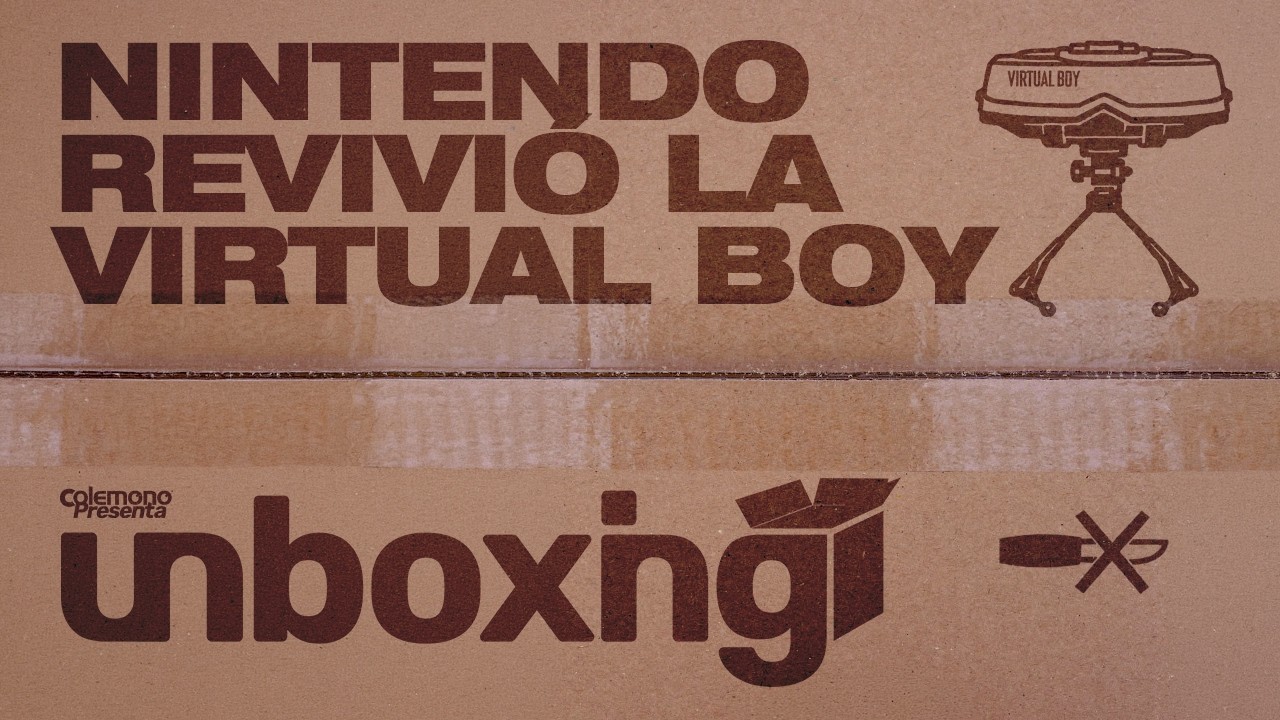 Nintendo REVIVIÓ la Virtual Boy - UNBOXING