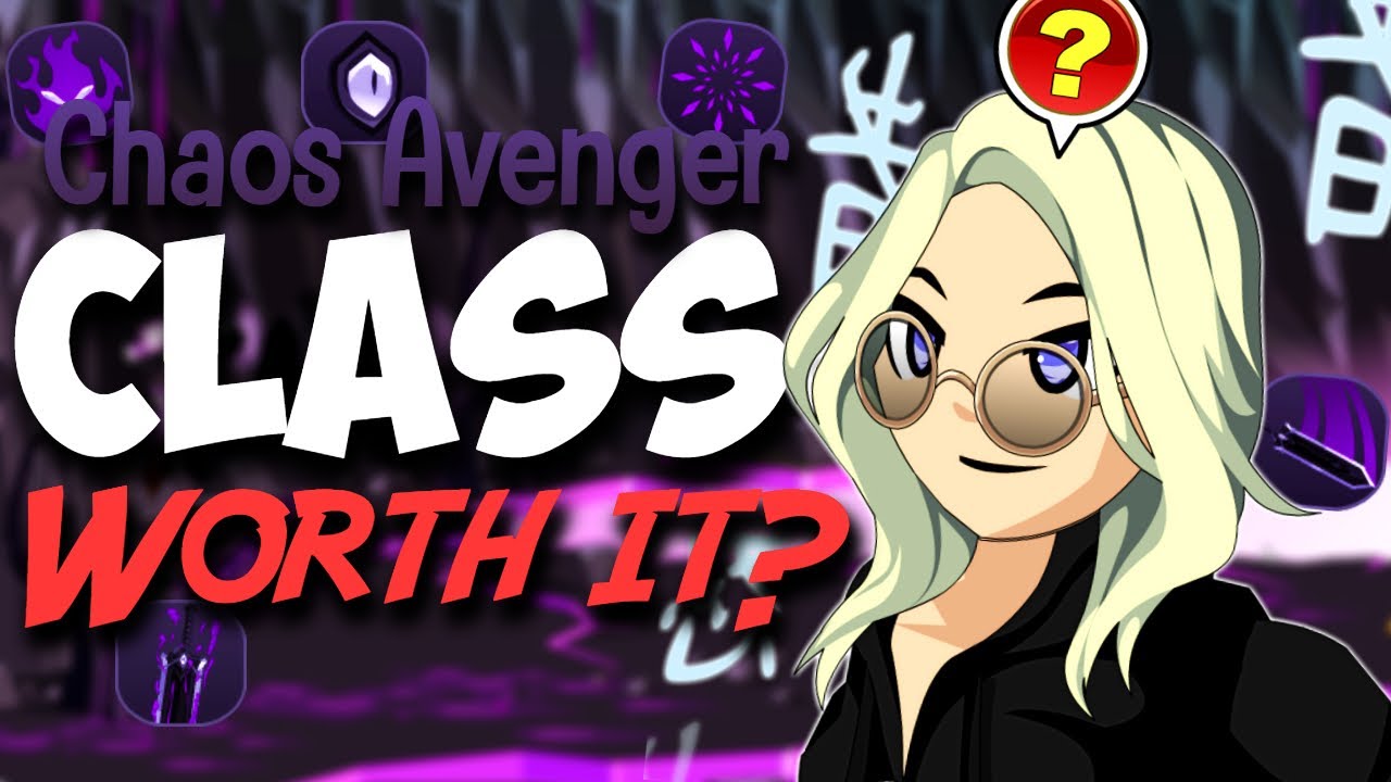Breaking down the AQW Best 'Meta' Classes → CHAOS AVENGER! Worth Farming?