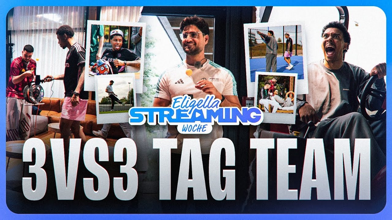 TagTeam 3vs3 um 10000€!💰mit Sidney, Rohat, Eldos, Musti & Panne🔥 Streamingwoche Tag 1 Highlights🙌