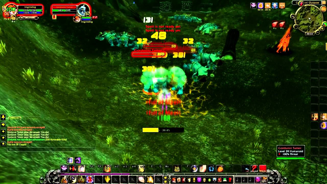 AoE Grinding Guide (37-41 Protection Paladin Leveling)