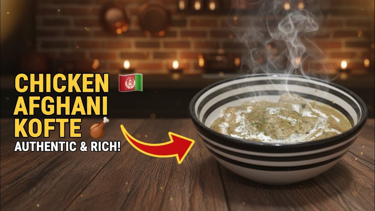 Chicken Afghani Kofta 🍗🔥 | Creamy, Smoky & Delicious 😍 | Easy Restaurant Style Recipe