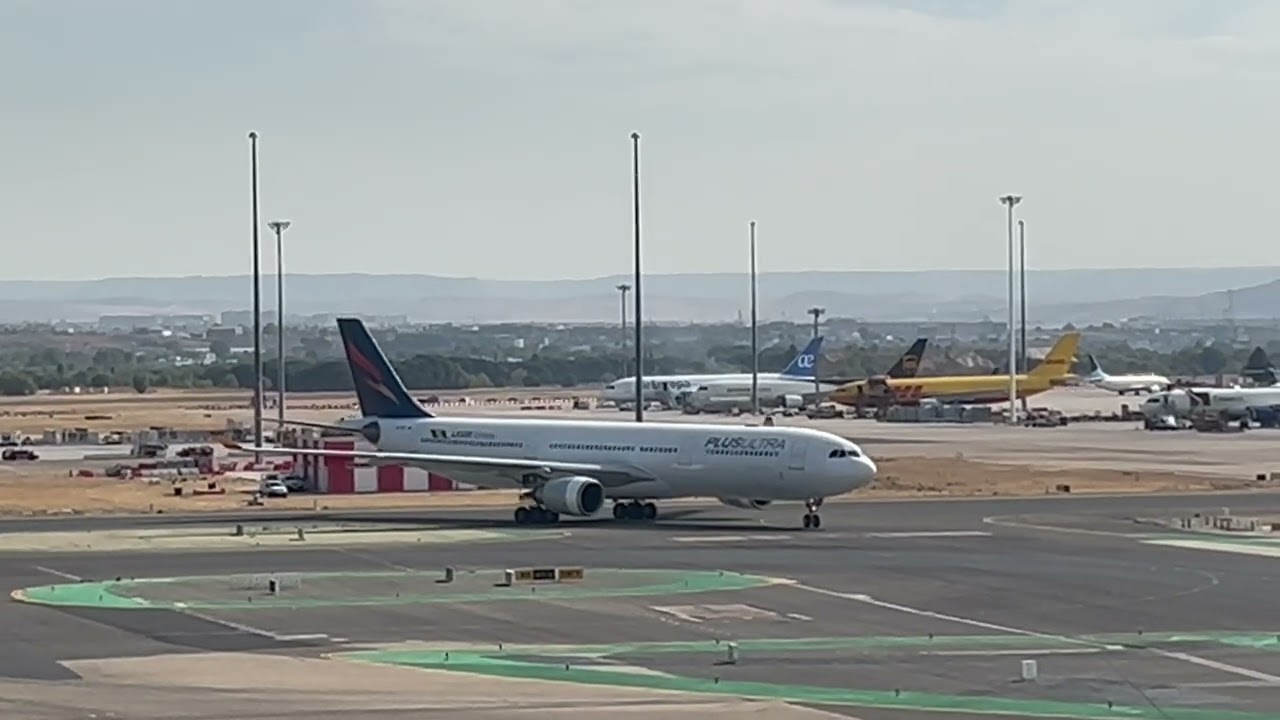 &ldquo;Runway Views of Madrid Barajas 🎥 | A Full Day of Takeoffs & Landings #aviation #aviationlovers
