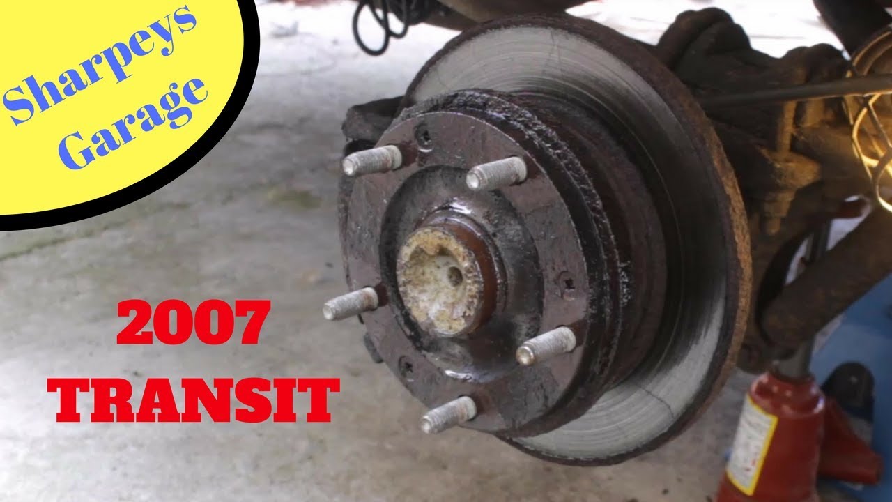 ford transit rwd rear hubs seals change
