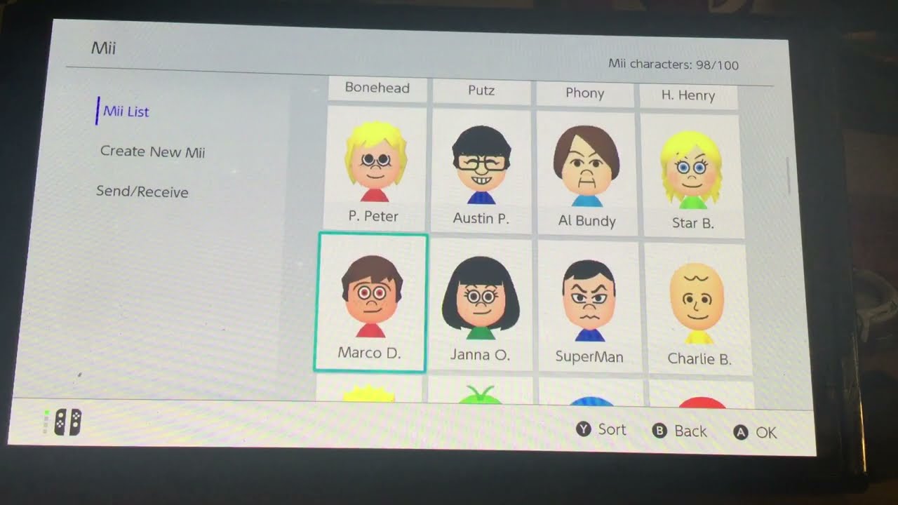 Day 2 My Mii Collection